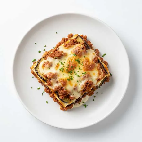 Minced Beef Eggplant Lasagna